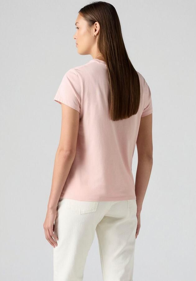 Levi's T-shirt The Perfect Tee met batwing-logoprint - Foto 5