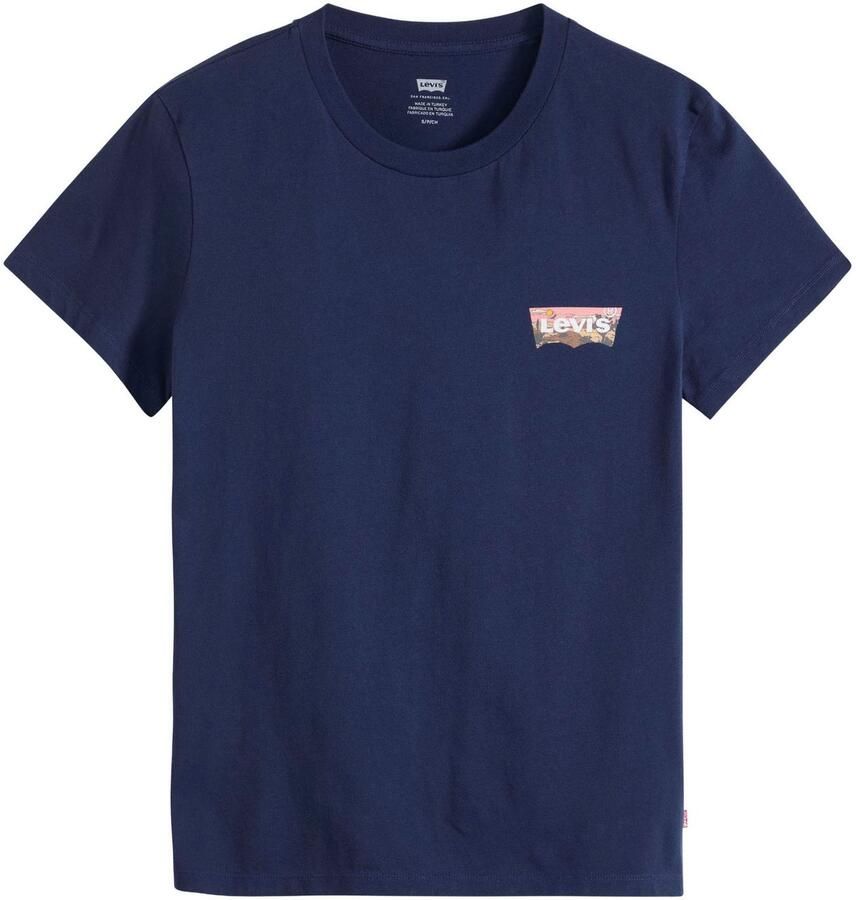 Levi's T-shirt The Perfect Tee met batwing-logoprint