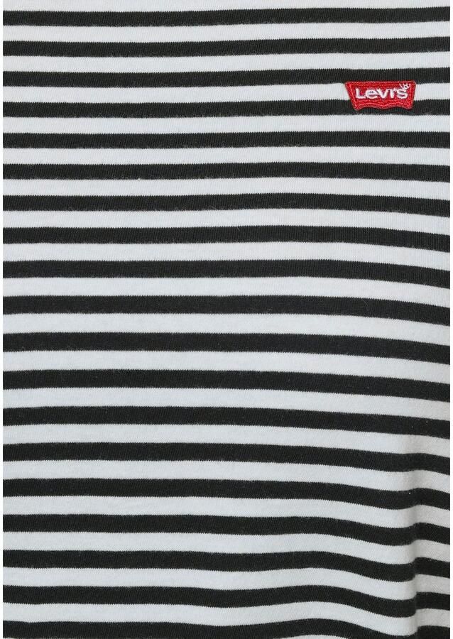 Levi's Gestreept T-shirt met Housemark Logo voor Dames Multicolor Dames - Foto 5