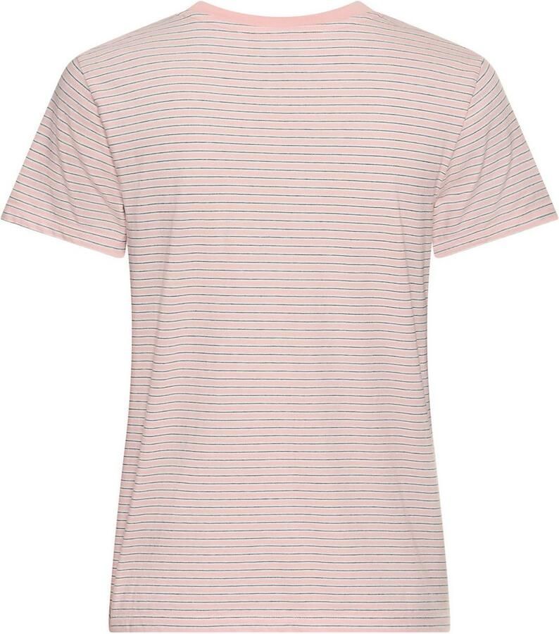 Levi's T-shirt The Perfect Tee met klein logoborduursel - Foto 5