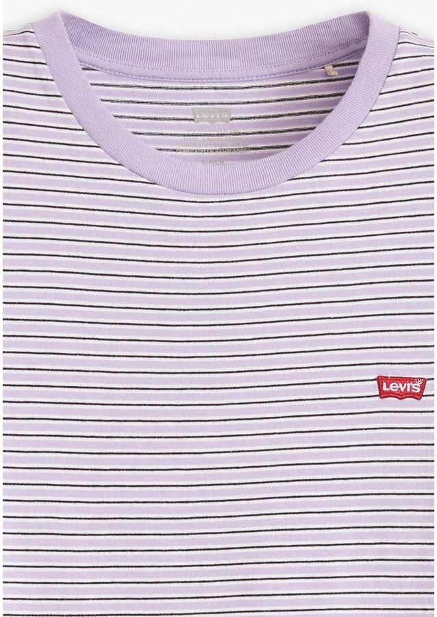 Levi's T-shirt The Perfect Tee met klein logoborduursel - Foto 3