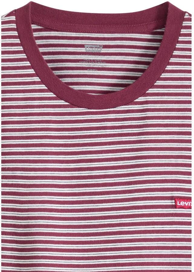Levi's T-shirt The Perfect Tee met klein logoborduursel - Foto 2