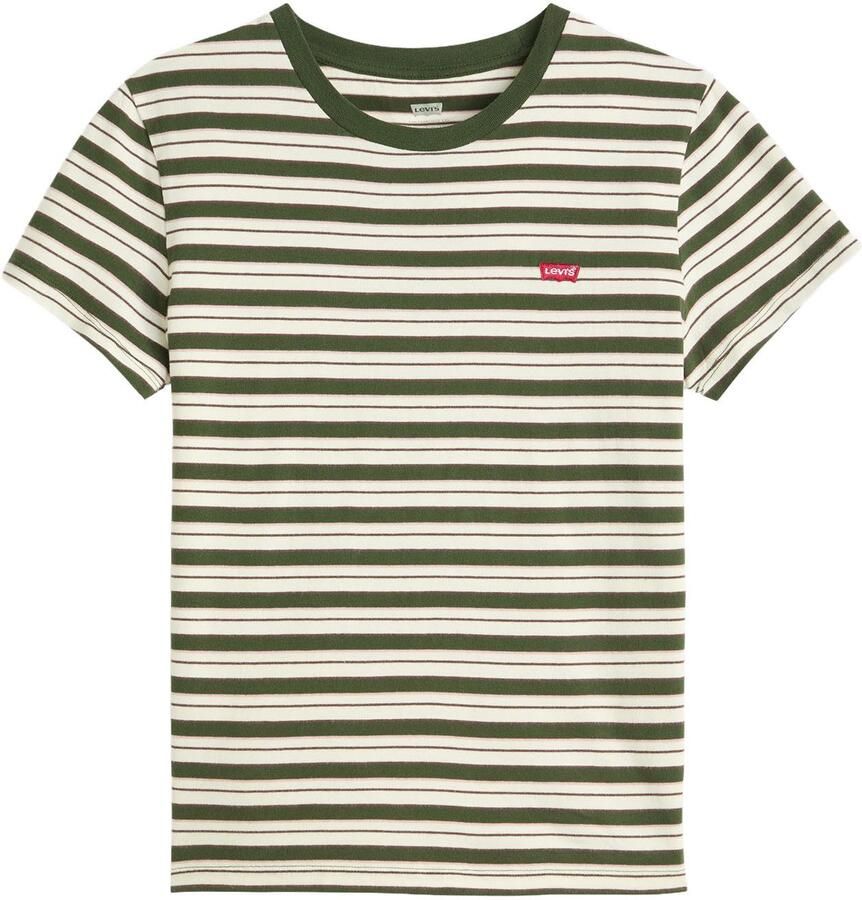 Levi's T-shirt The Perfect Tee met klein logoborduursel