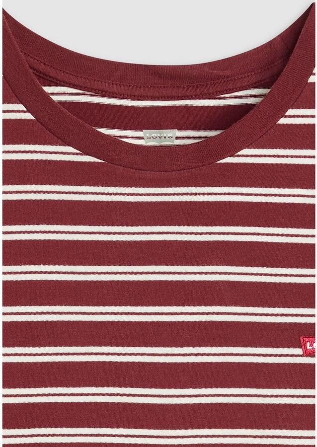 Levi's T-shirt The Perfect Tee met klein logoborduursel - Foto 3