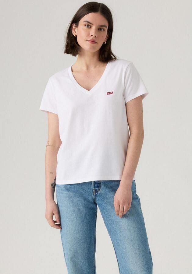 Levi's T-shirt VNECK TEE 2 PACK (set 2-delig) - Foto 4