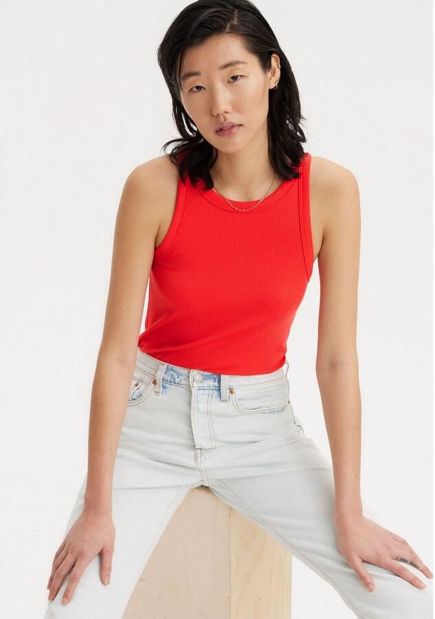 Levi's Tanktop in riblook model 'DREAMY' - Foto 3
