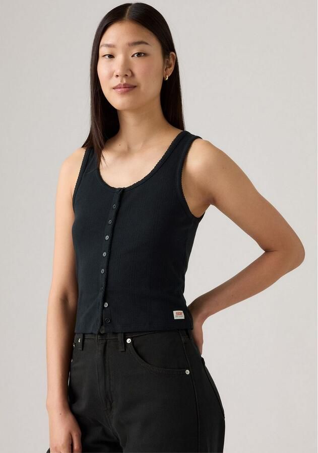 Levi's Tanktop met knoopsluiting - Foto 2