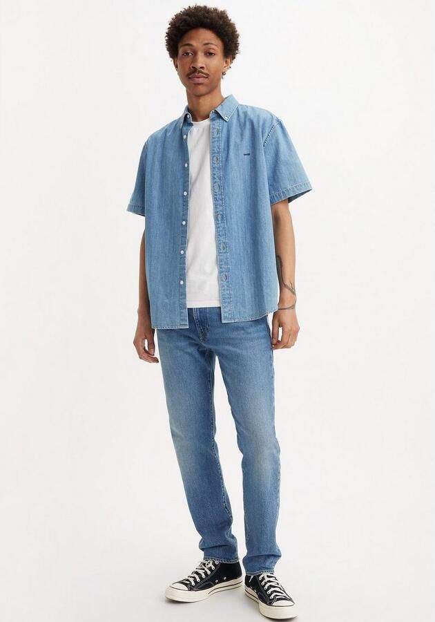 Levi's Tapered jeans 502 TAPER in een elegante moderne stijl - Foto 5