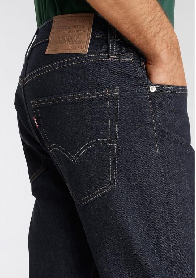 Levi's Blauwe Heren Jeans Regular Fit Herfst Winter Blauw Heren - Foto 11