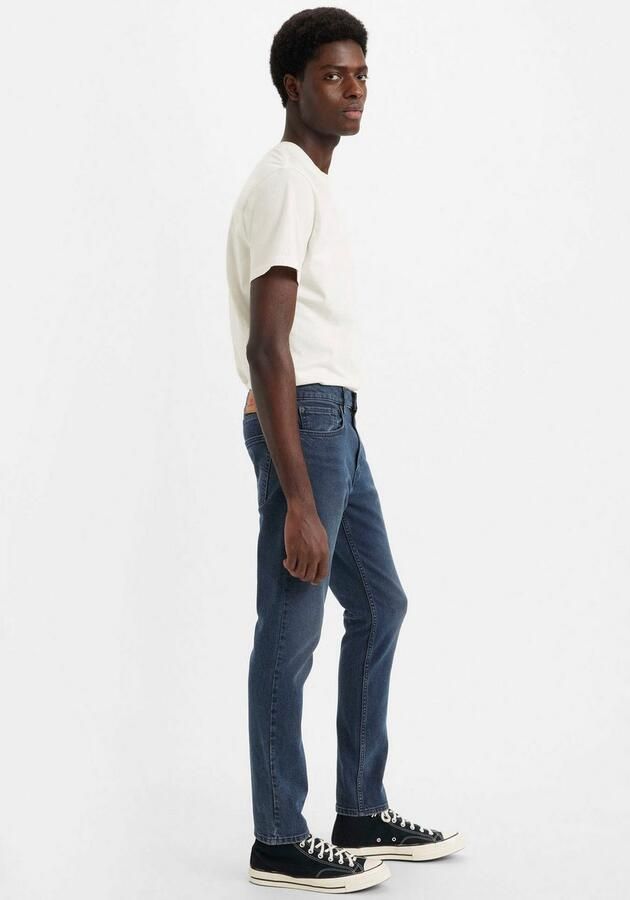 Levi's Indigo Blauwe Low-Rise Slim-Fit Jeans Blue Heren - Foto 2