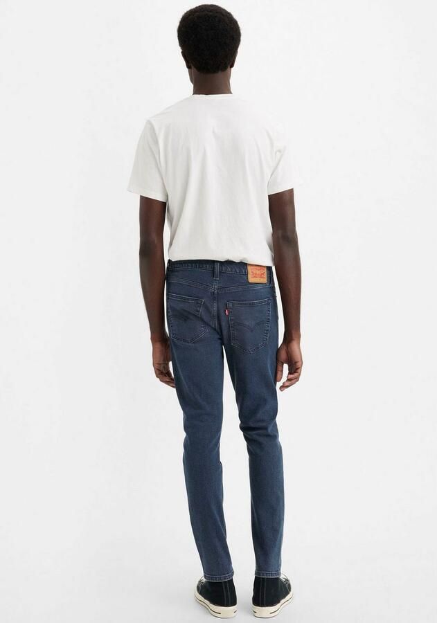 Levi's Indigo Blauwe Low-Rise Slim-Fit Jeans Blue Heren