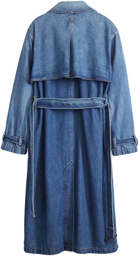 Levi's Jeanstrenchcoat met tailleriem model 'SPADE' - Foto 4