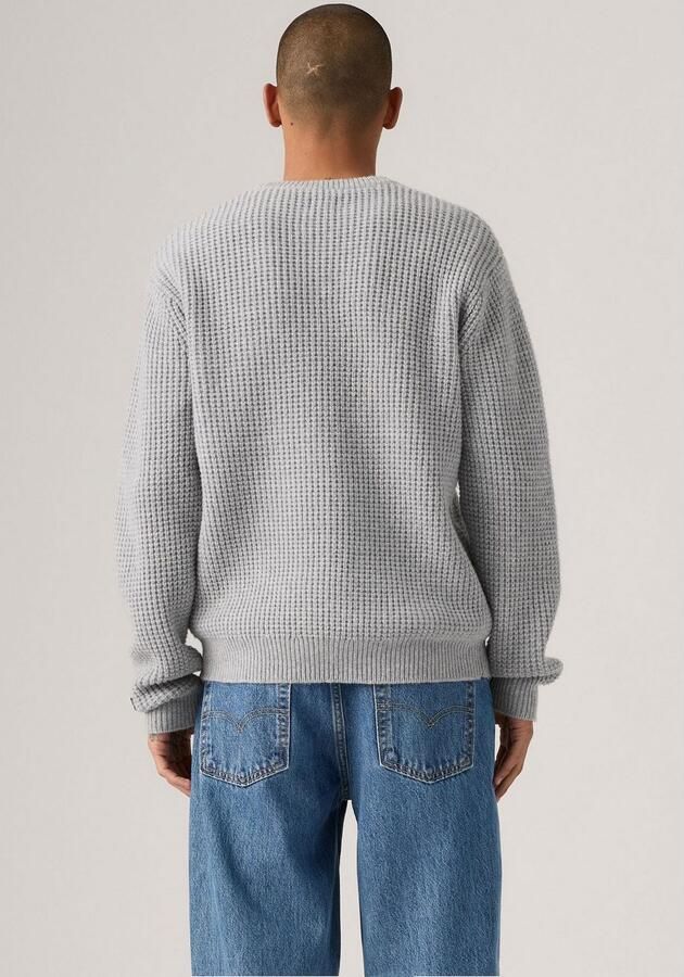 Levi's Gebreide pullover van wolmix met ronde hals - Foto 5