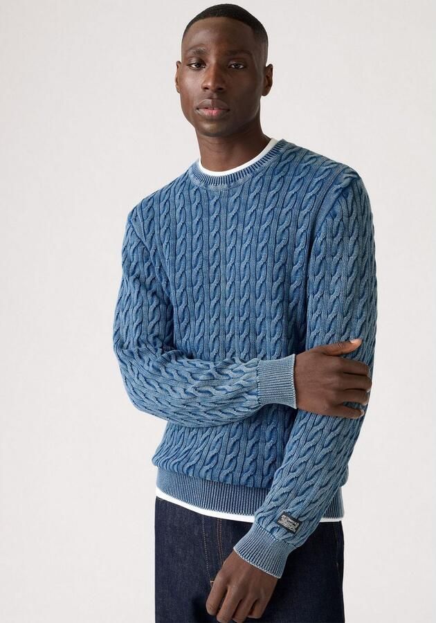 Levi's Gebreide pullover met ribboorden model 'PRESIDIO' - Foto 9