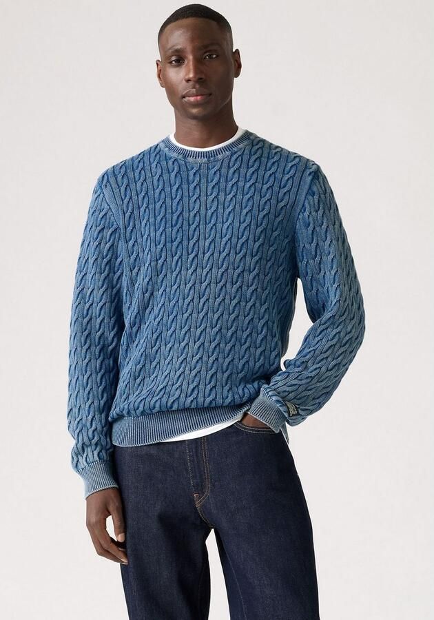Levi's Gebreide pullover met ribboorden model 'PRESIDIO' - Foto 7