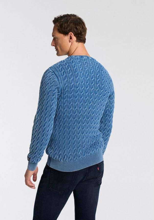 Levi's Gebreide pullover met ribboorden model 'PRESIDIO' - Foto 8