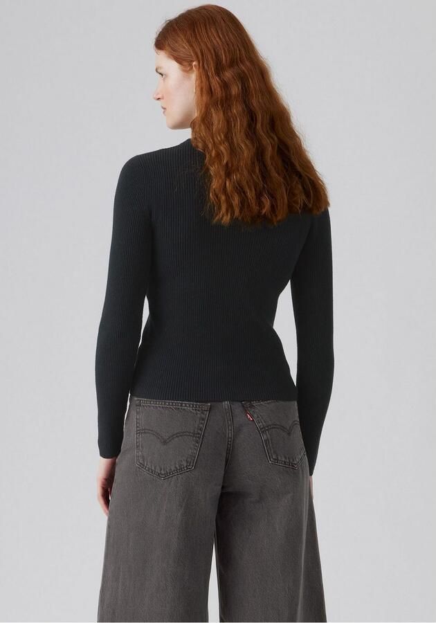 Levi's Trui met ronde hals RIB CREW SWEATER Geribbeld breipatroon - Foto 5