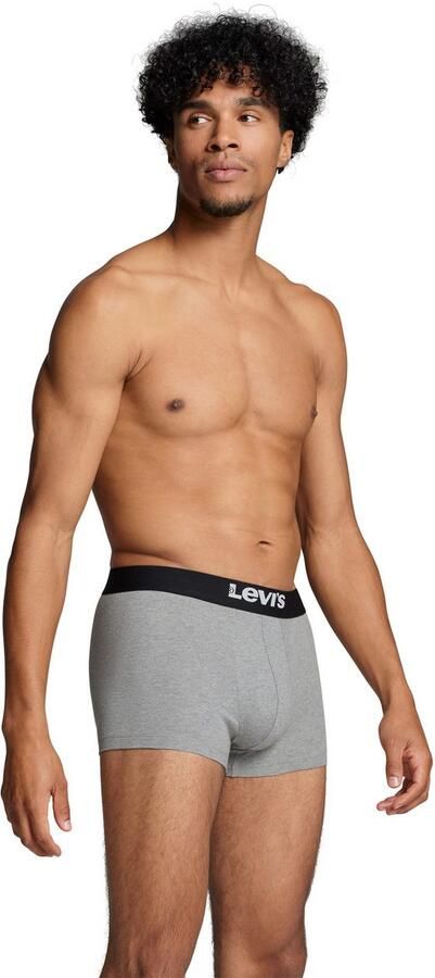 Levi's Boxershort met elastische band met logo model 'SOLID BASIC TRUNK' - Foto 4