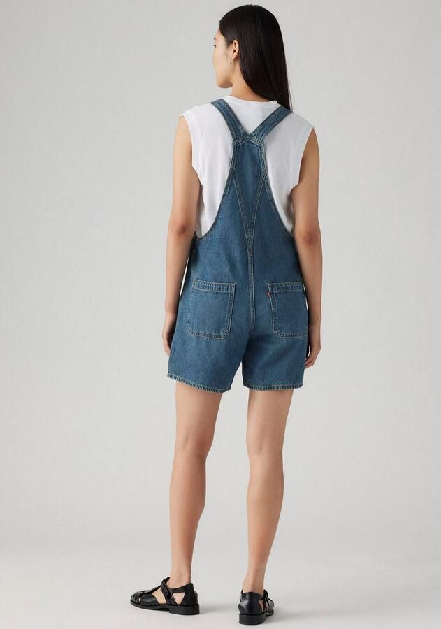 Levi's Tuinbroek UTILITY SHORTALL Zomerbroek in five-pocket style