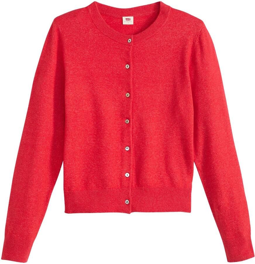 Levi's Gebreid jack met ronde hals model 'TARA'