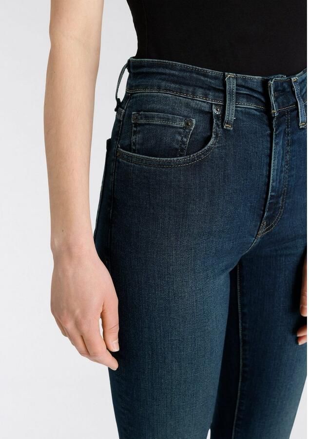Levi's Slim-fit jeans met hoge taille en uitlopende pijpen Blue Dames - Foto 3