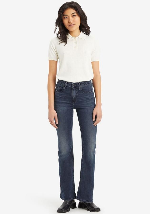 Levi's Wijd uitlopende jeans 726 HR FLARE - Foto 2