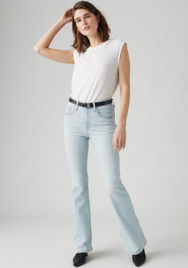 Levi's Wijd uitlopende jeans 726 HR FLARE - Foto 2