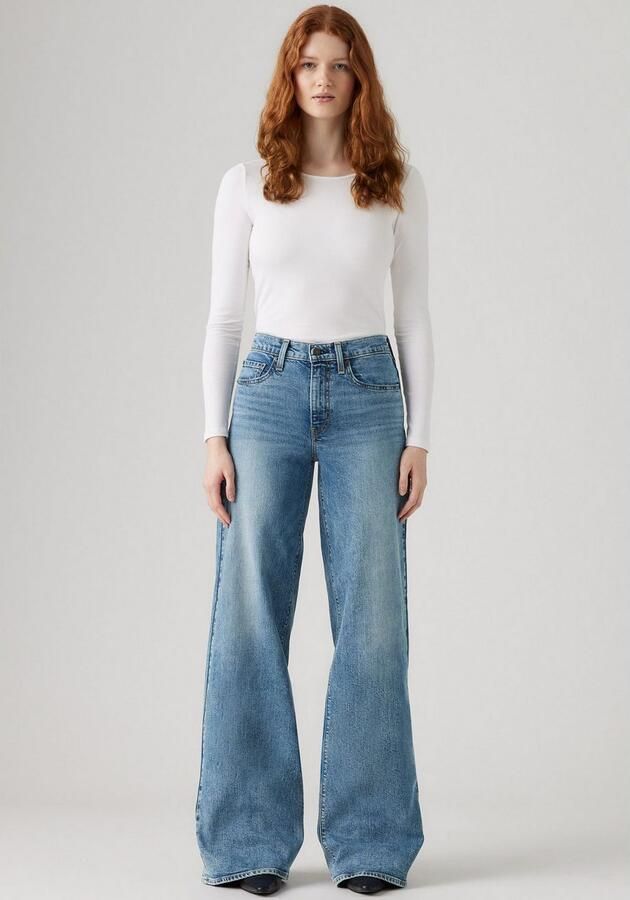 Levi's Flared Bootcut Levis 0039B 0002 728 HR WIDE LEG-SWEET SUCCES - Foto 2