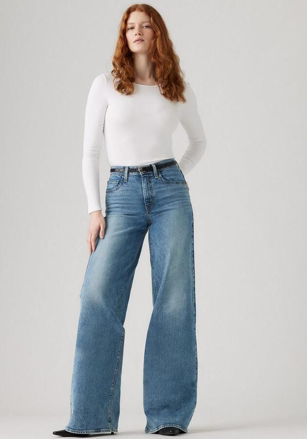 Levi's Flared Bootcut Levis 0039B 0002 728 HR WIDE LEG-SWEET SUCCES - Foto 3