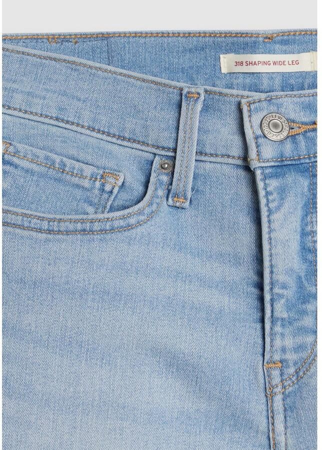 Levi's Flared Bootcut Levis 318 Shaping Wide Leg Tall Glass Of Water