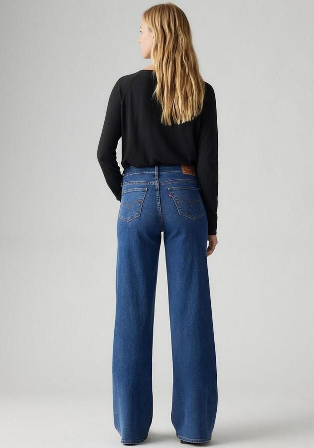 Levi's 300 Shaping wide leg jeans in 5-pocketmodel model '318' - Foto 6