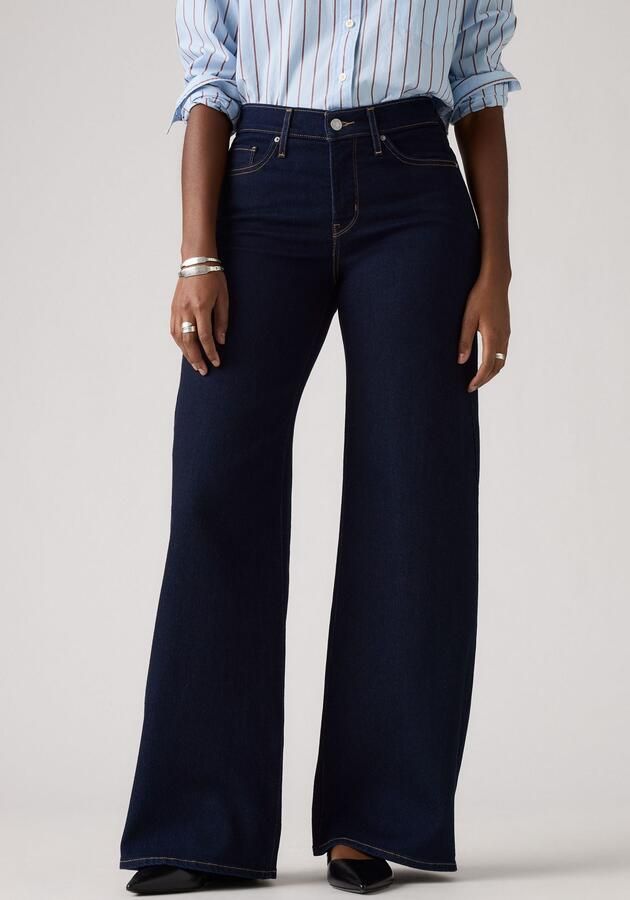 Levi's 300 Wide leg jeans van katoenmix in 5-pocketmodel - Foto 3