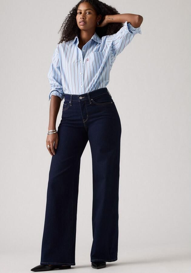 Levi's 300 Wide leg jeans van katoenmix in 5-pocketmodel - Foto 7