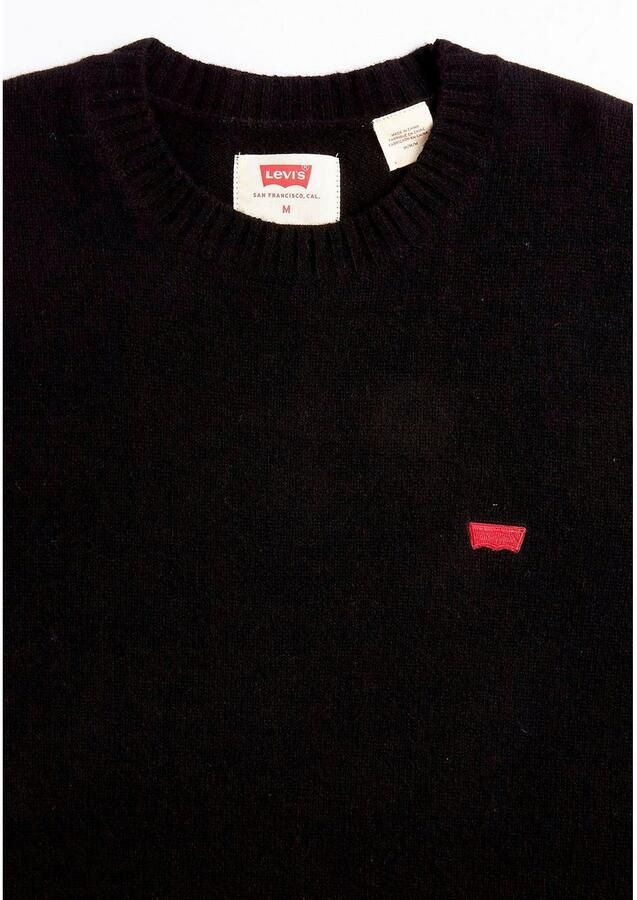 Levi's Wollen trui ORIGINAL HM SWEATER in klassieke ronde halsvorm - Foto 2