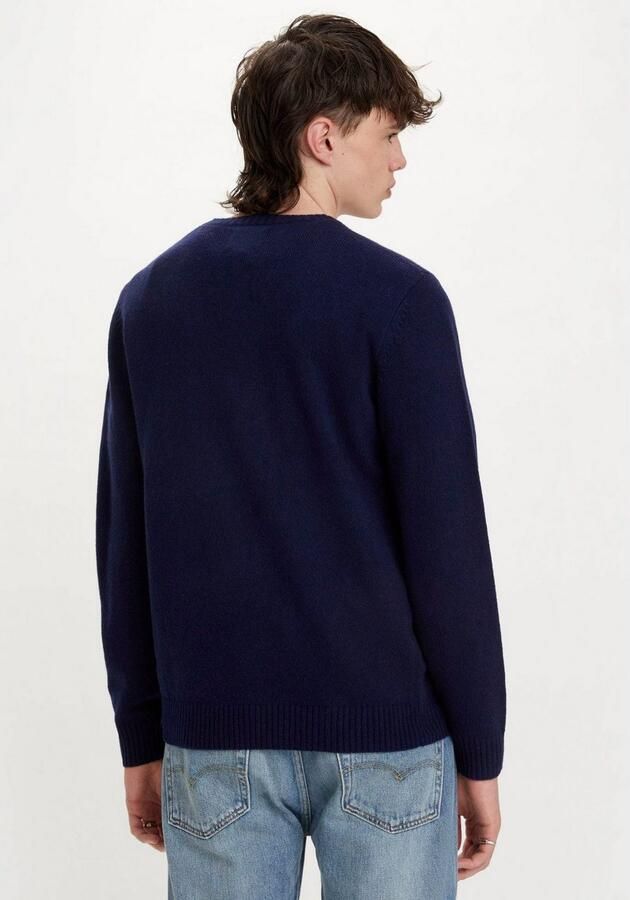 Levi's Wollen trui ORIGINAL HM SWEATER in klassieke ronde halsvorm - Foto 10