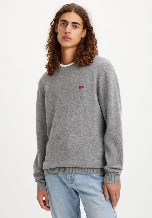 Levi's Wollen trui ORIGINAL HM SWEATER in klassieke ronde halsvorm - Foto 5