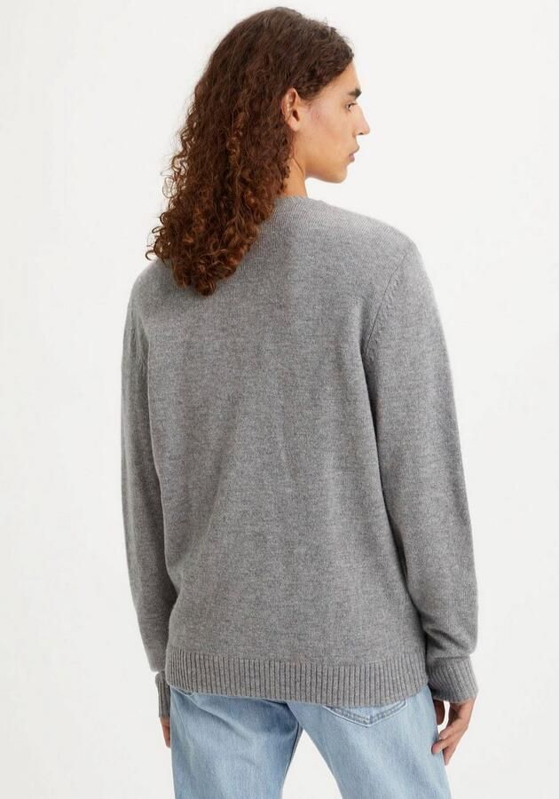 Levi's Wollen trui ORIGINAL HM SWEATER in klassieke ronde halsvorm - Foto 6