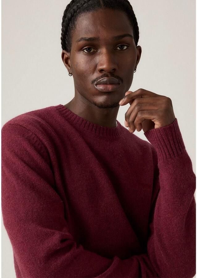 Levi's Wollen trui ORIGINAL HM SWEATER in klassieke ronde halsvorm - Foto 3