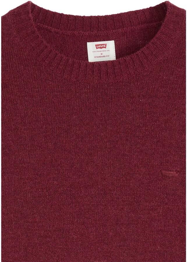 Levi's Wollen trui ORIGINAL HM SWEATER in klassieke ronde halsvorm - Foto 2