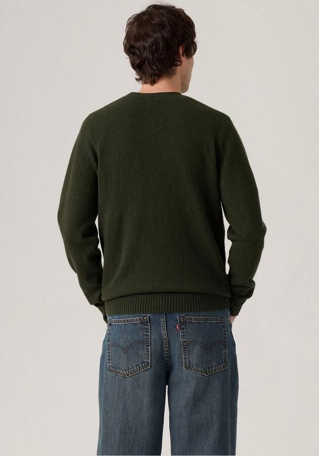 Levi's Wollen trui ORIGINAL HM SWEATER in klassieke ronde halsvorm - Foto 4