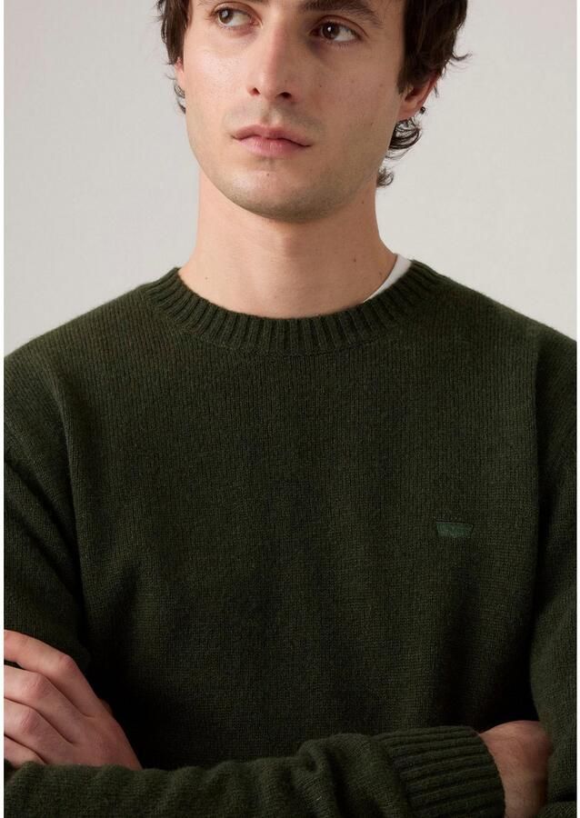 Levi's Wollen trui ORIGINAL HM SWEATER in klassieke ronde halsvorm - Foto 2