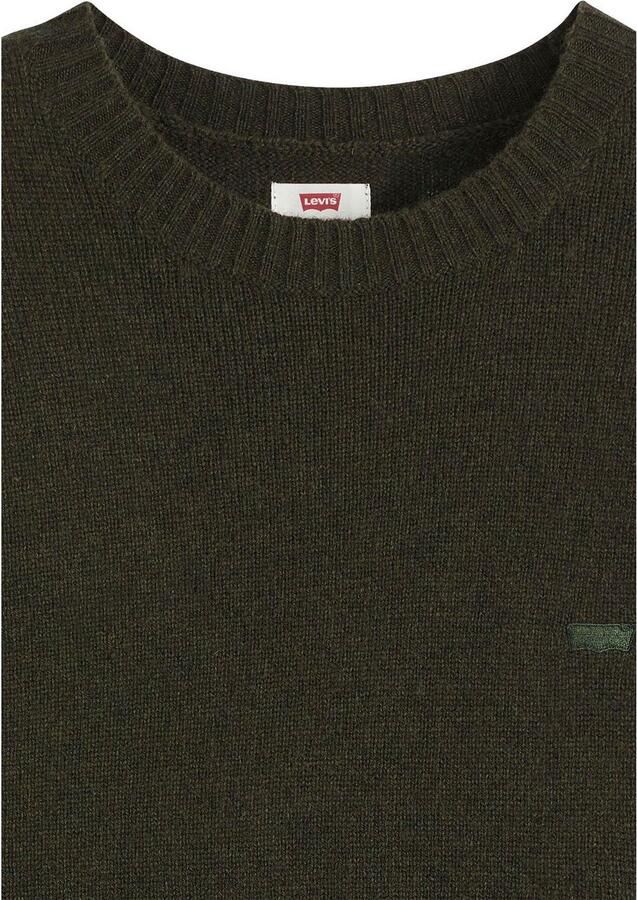 Levi's Wollen trui ORIGINAL HM SWEATER in klassieke ronde halsvorm - Foto 3
