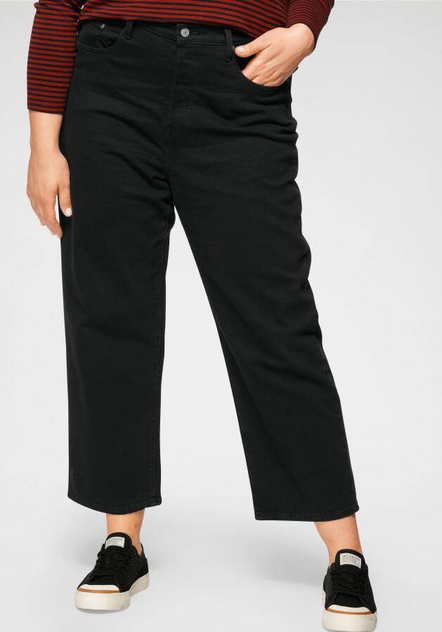 Levi's Plus Levi's Plus Ankle jeans Ribcage straight a gulp met knoopsluiting - Foto 3