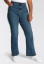 Levi's Plus 725 high waist bootcut jeans medium blue denim - Thumbnail 2