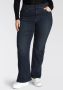 Levi s Plus SIZE flared cut jeans met labelpatch model '726' - Thumbnail 2
