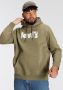 Levi s Big & Tall PLUS SIZE hoodie met labelprint model 'GRAPHIC' - Thumbnail 3