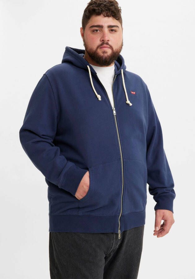 Levi's Plus Levi's Plus Hoodie met subtiel levi's batwing logo