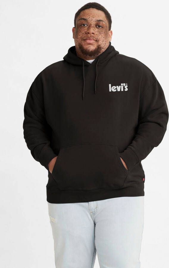 Levi's Plus Levi's Plus Hoodie BIG RELAXED GRAPHIC met afhangende schouders
