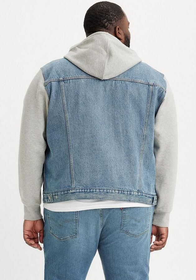 Levi's Plus Levi's Plus Hybride jas met sweat capuchon en mouwen - Foto 2