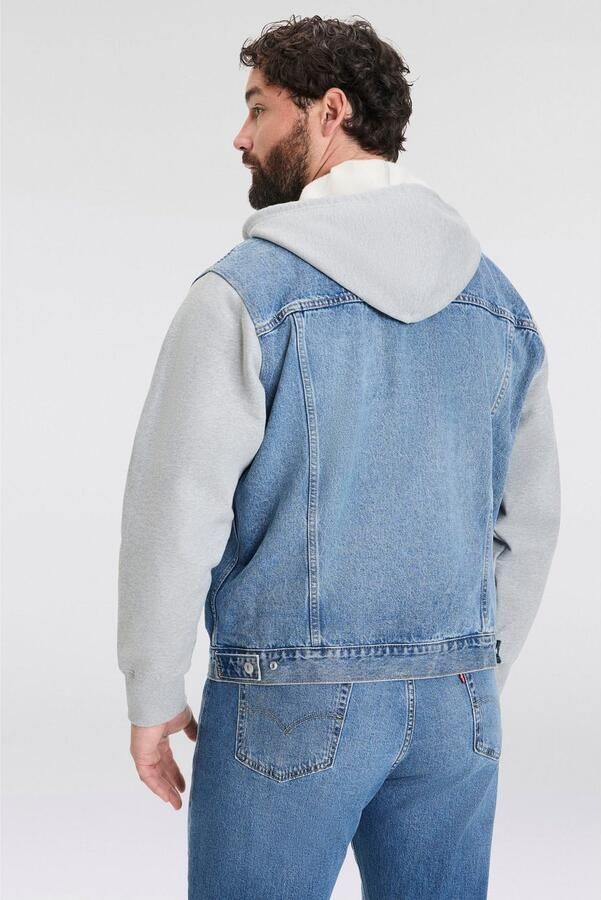 Levi's Plus Levi's Plus Hybride jas met sweat capuchon en mouwen - Foto 7